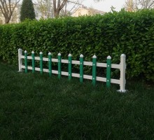 pvc草坪护栏